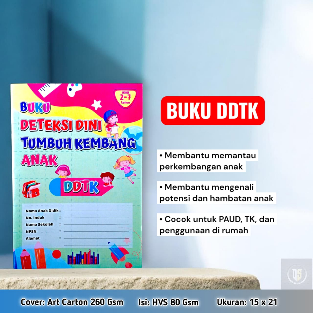 (COD)Buku Deteksi Dini Tumbuh Kembang DDTK Anak PAUD & TK