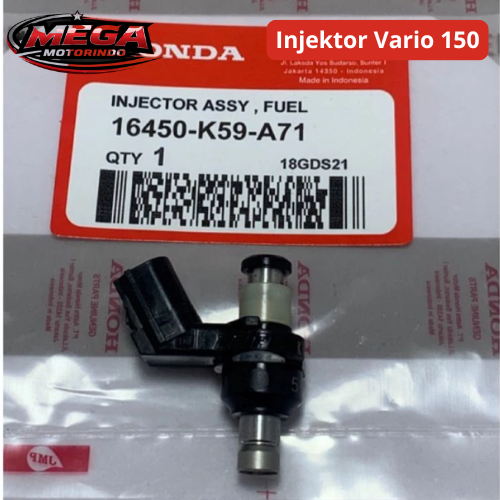 NEW [ MEGA ] Injektor Vario 150 Original K59 Baru