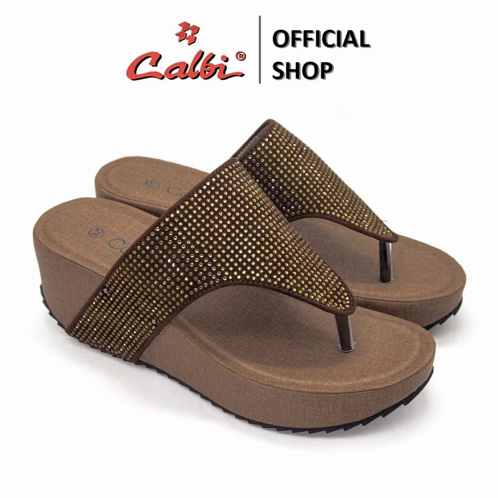 CALBI SANDAL WEDGES