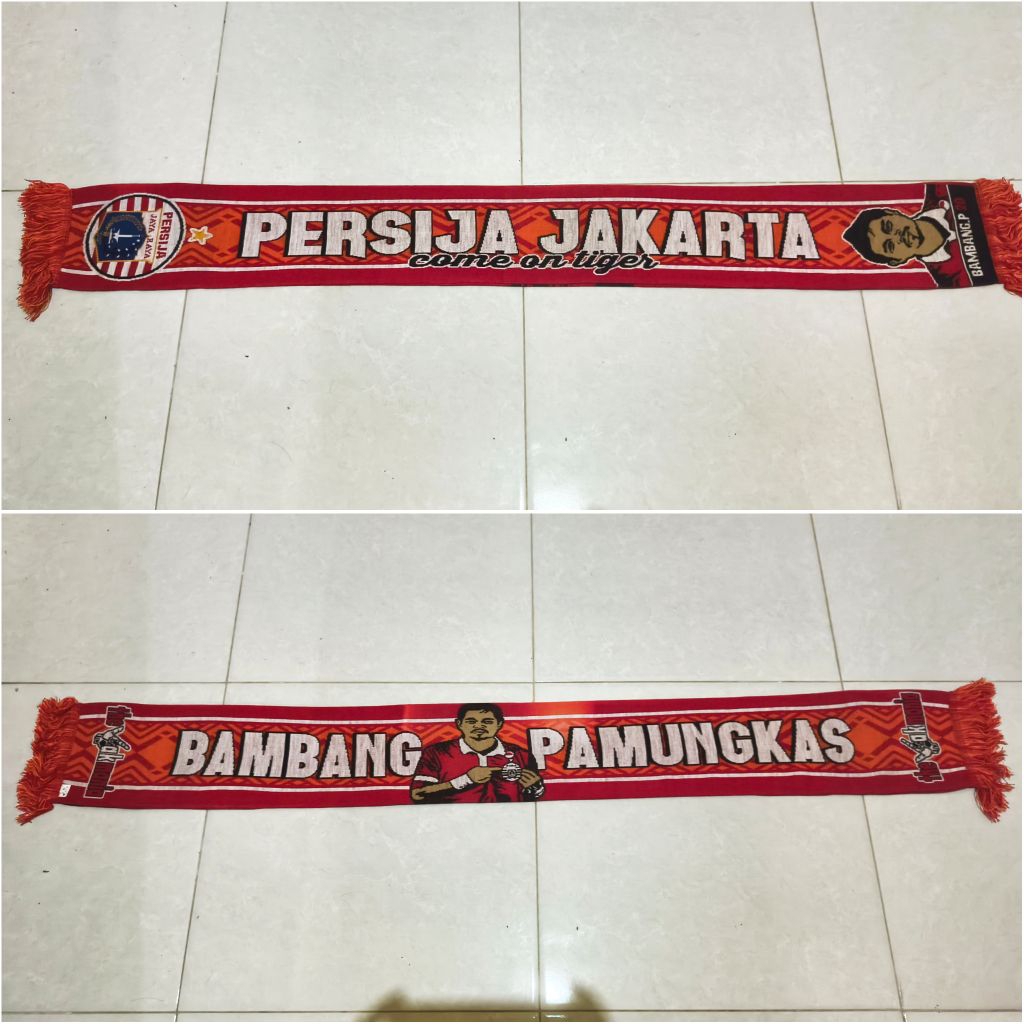 Scarf Syal Persija Jakarta Bambang Pamungkas