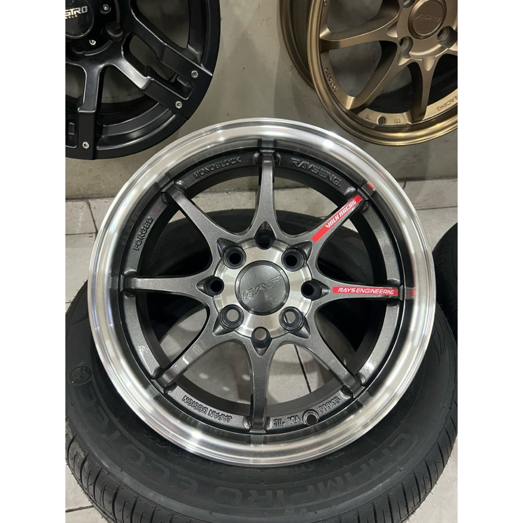 VELG MOBIL Made in Thailand RAYS ENG CE28 Ring14 Agya Calya Picanto Brio Etios Vios Wagonr City Idsi
