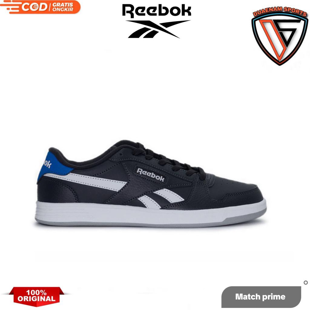 SALE REEBOK MATCH PRIME MEN'S CASUAL SNEAKERS SHOES-BLACK GREY
