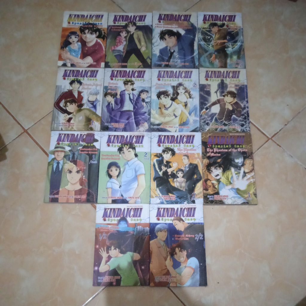 Paket Lengkap 14 Komik Kindaichi Special Case