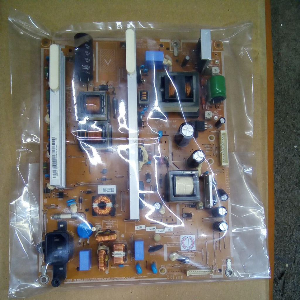 psu powersupply regulator tv plasma samsung 43e400 cabutan