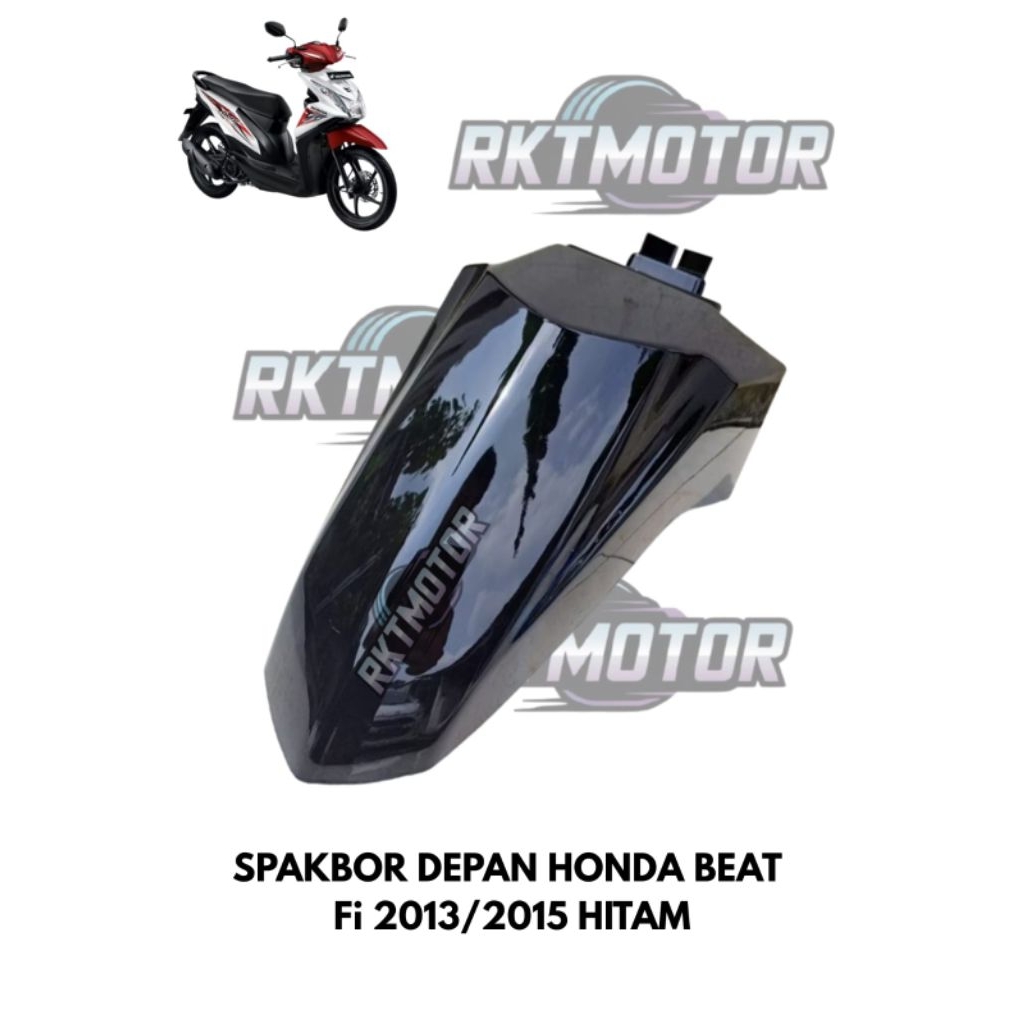 SPAKBOR DEPAN HONDA BEAT FI 2013/2015 HITAM // SPAKBOR DEPAN BEAT FI