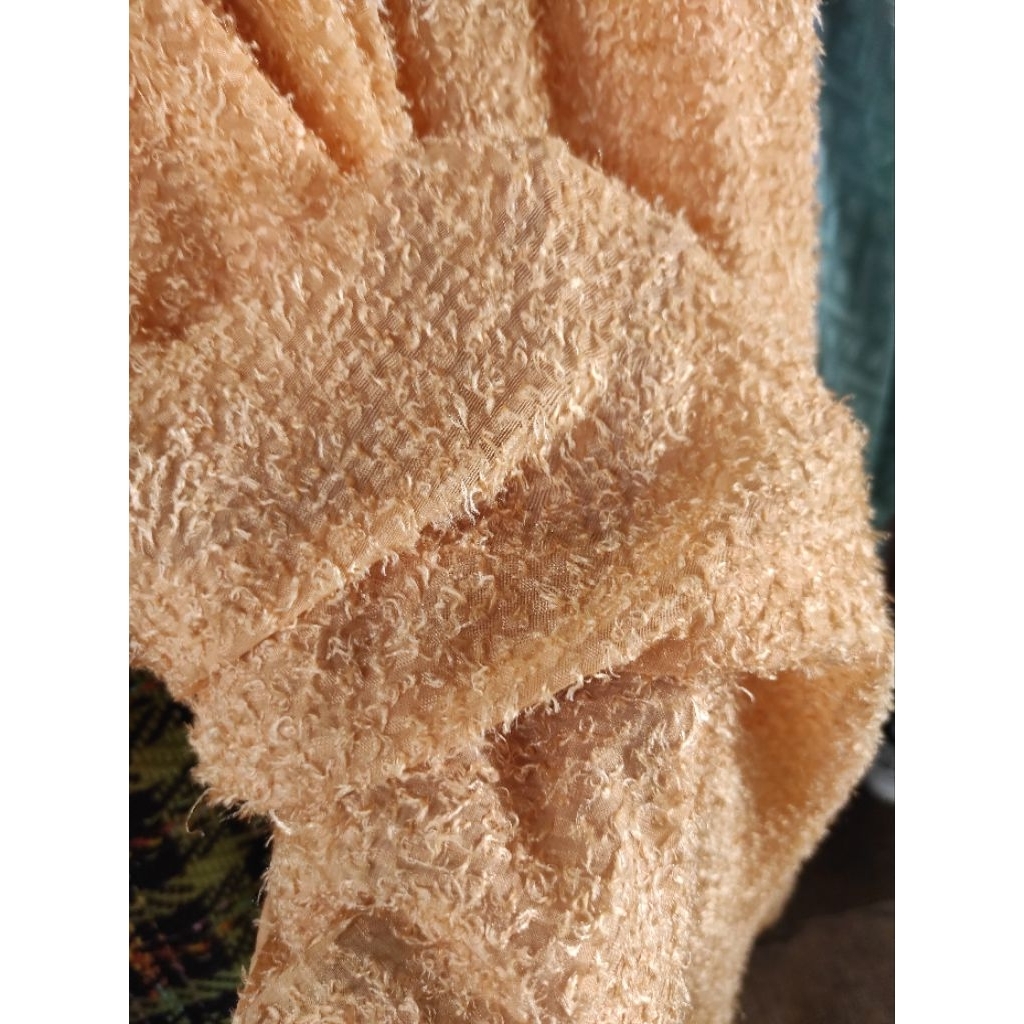 Kain sifon Bulu Lembut