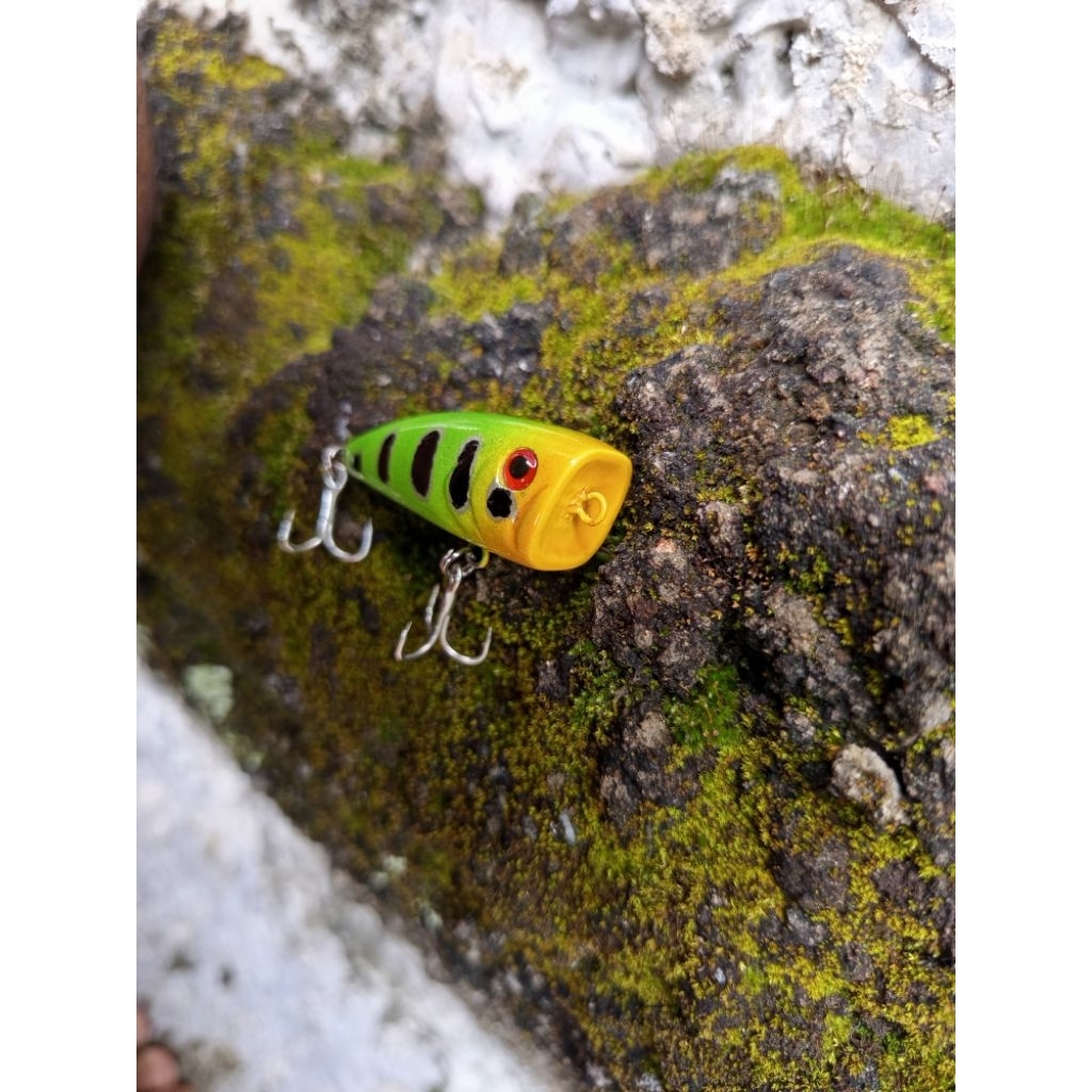 lure Mini popper Azul Ultra light series