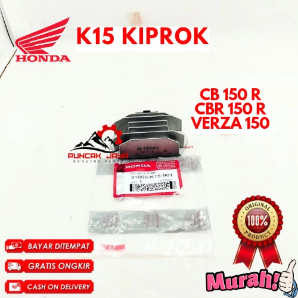 KIPROK ORIGINAL HONDA KODE K15, KIPROK CB 150 R, KIPROK CBR 150 R, KIPROK VERZA 150