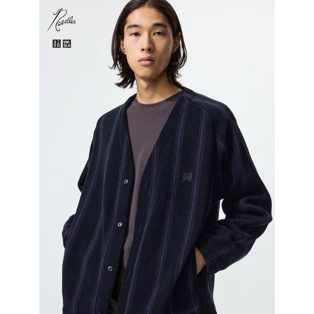 Cardigan Uniqlo x Needles size L New with tag Original
