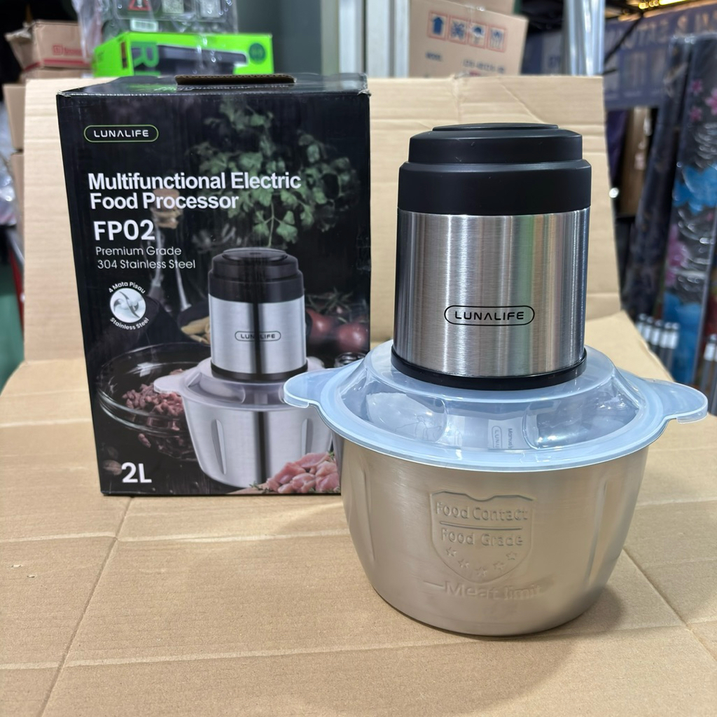 Lunalife Chopper Penggiling Daging Coper Kapasitas 2 Liter