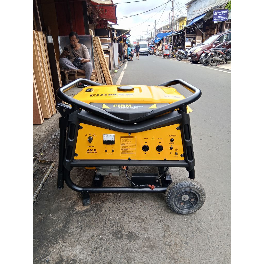 Mesin Genset Firman FPG 7810/5000 Watt Elektrik starter