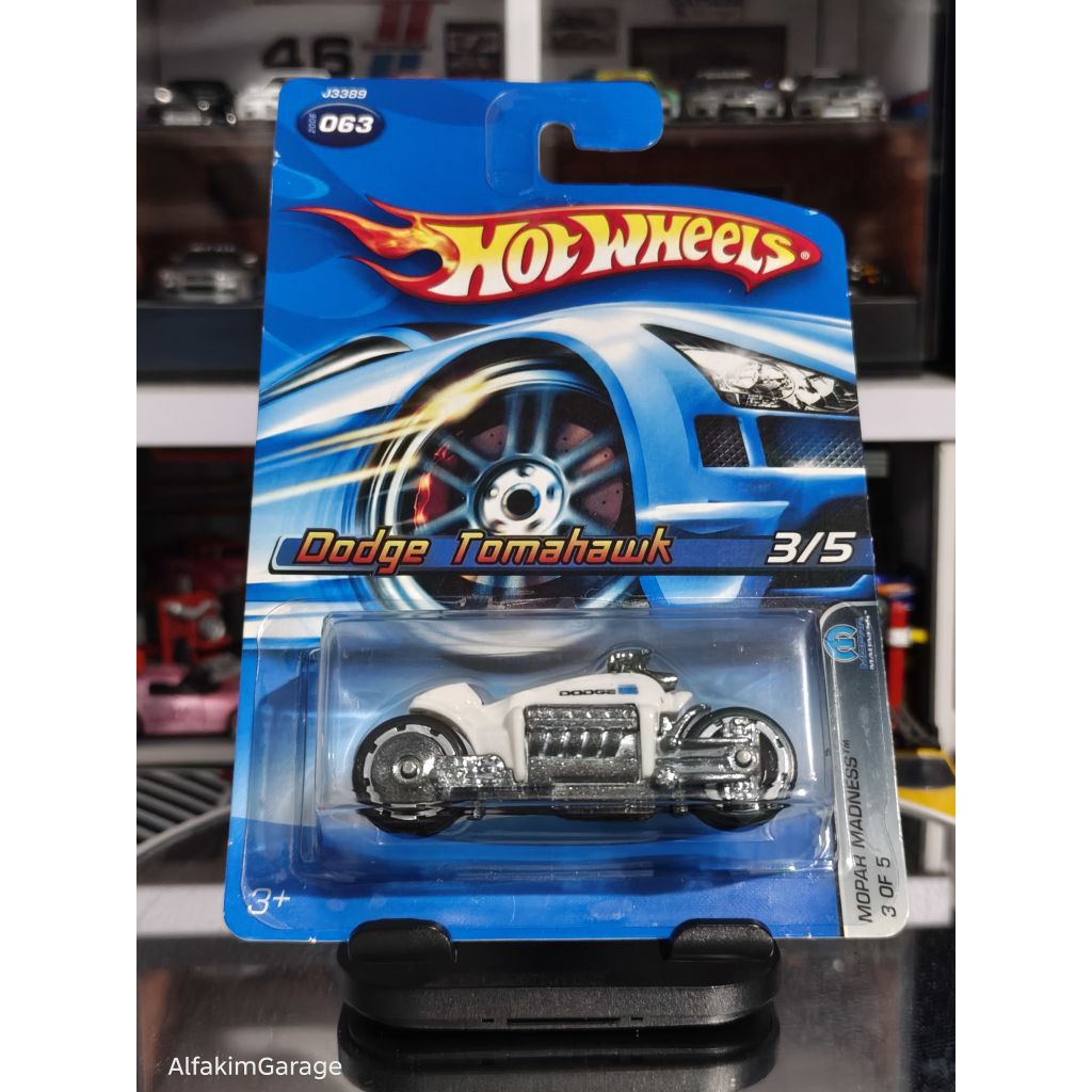 Hot Wheels Dodge Tomahawk (4 Item)