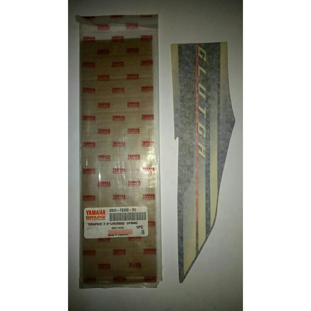 STRIPING SAYAP F1ZR FIZR 2003 BIRU PUTIH ORIGINAL