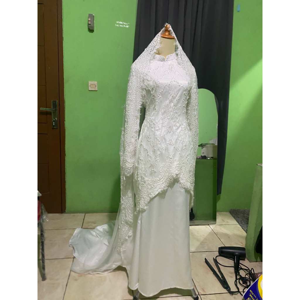 gaun pengantin malaysia melayu gaun akad gaun walimah wedding dress