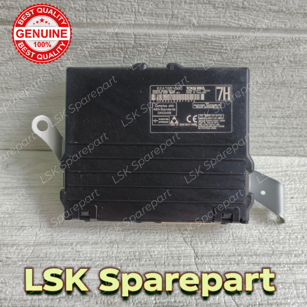 Modul Smart Key Toyota Fortuner VRZ Asli 89990-0K220 89990-0K222