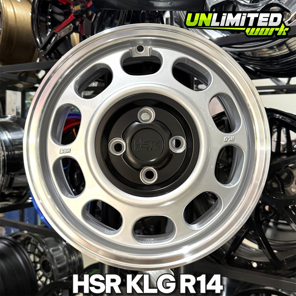 Velg Model Kaleng Classic HSR KLG R14 Untuk Wuling Air EV Brio Picanto Sigra Calya Ayla Avanza Xenia