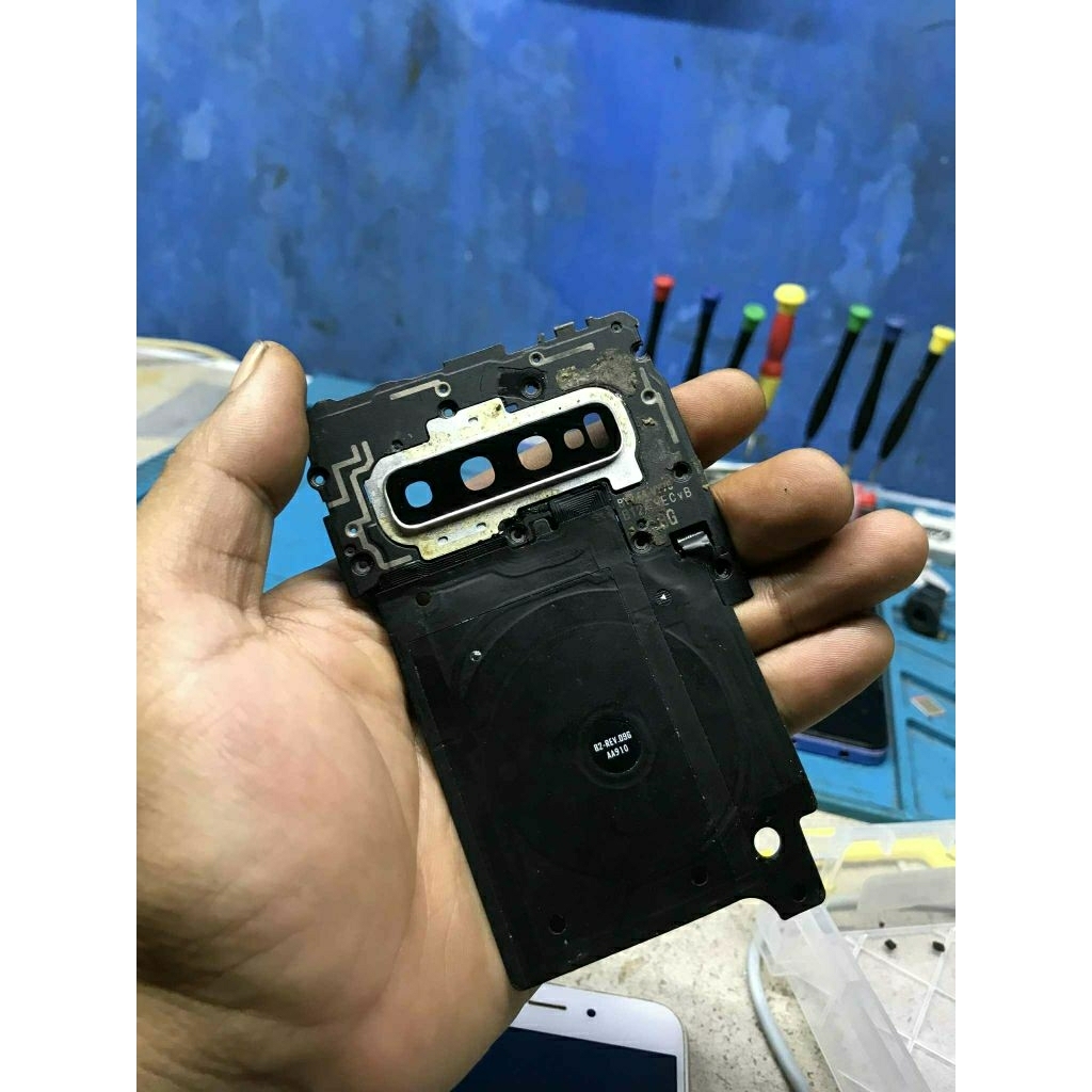 penutup mesin dan plus nfc samsung s10 plus