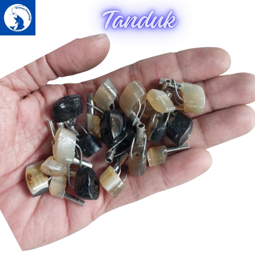 Tanduk Pancing Ujung Joran Pancing Bahan Tanduk Kambing Anti Kritting