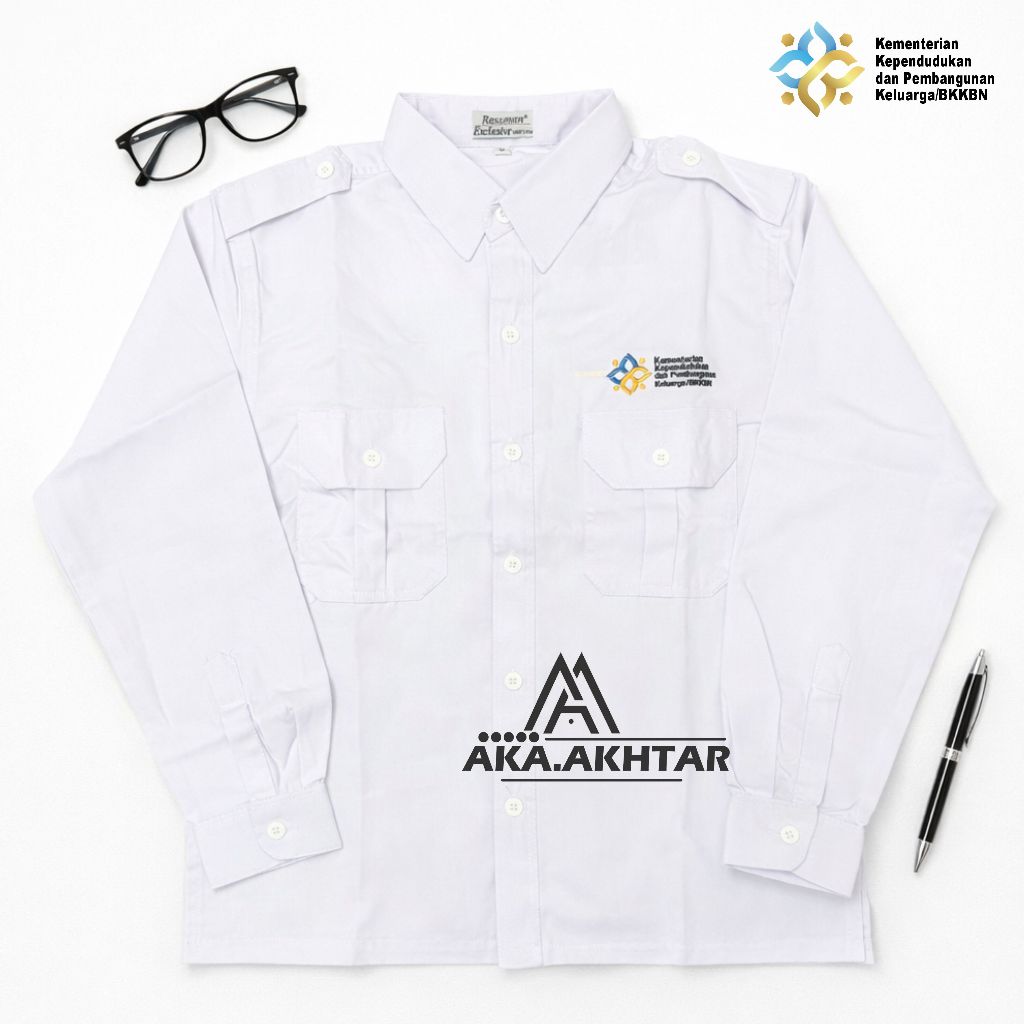 BKKBN | KEMENDUKBANGGA/BKKBN | KEMEJA KEMENDUKBANGGA/BKKBN | KEMEJA BKKBN TERBARU - SERAGAM BKKBN - 