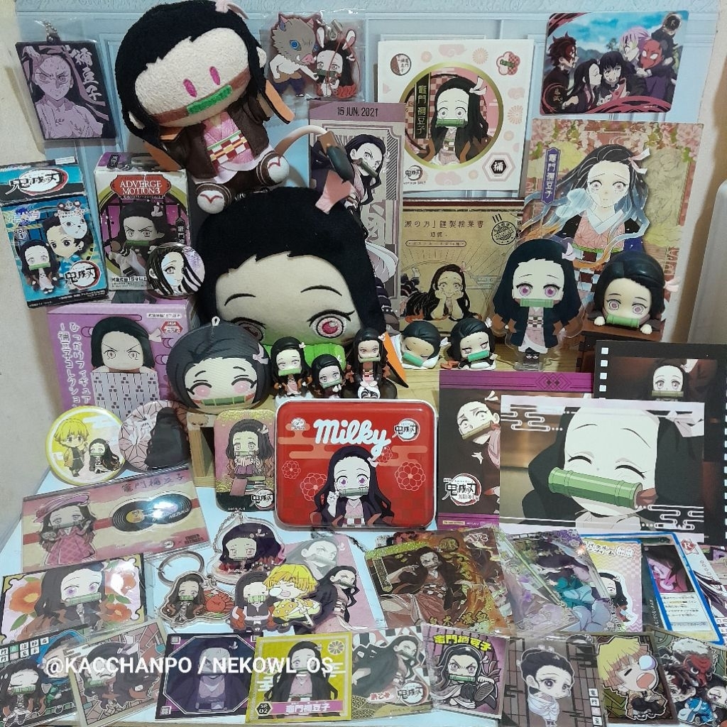 [UPDATE] AAB Nezuko Kamado KNY Official Merchandise Kimetsu No Yaiba Merch Demon Slayer DS Plush Pou
