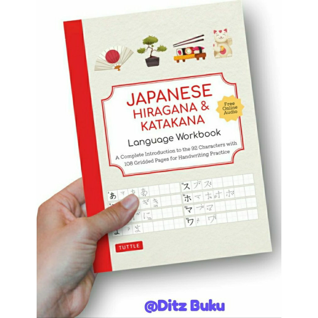 BUKU JAPANESE HIRAGANA & KATAKANA