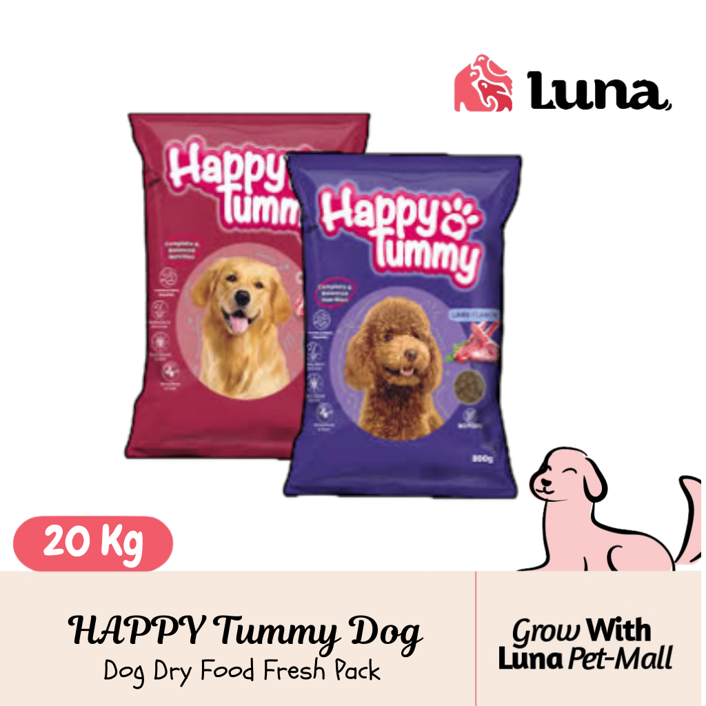 Makanan Anjing Happy Tummy Dog 20 kg