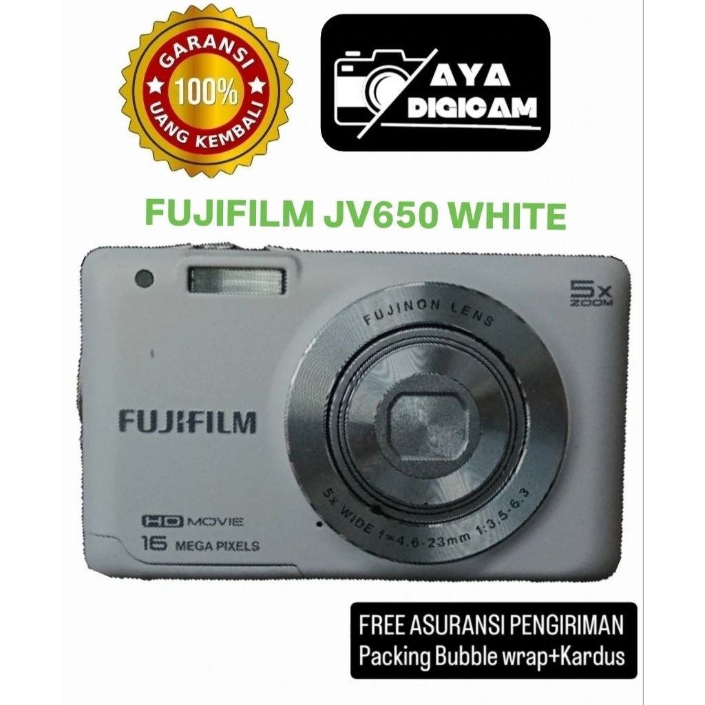 Fujifilm finepix JV 650 kamera pocket Fujifilm kamera digicam
