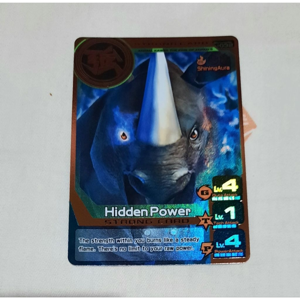 Kartu Animal Kaiser Plus ver 2 Hidden Power bronze card