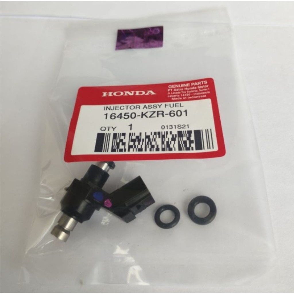 Injektor Honda KZR Vario 125 Old, Vario 125 Led, Vario 150, Beat FI , Scoopy Lubang 6 KZR
