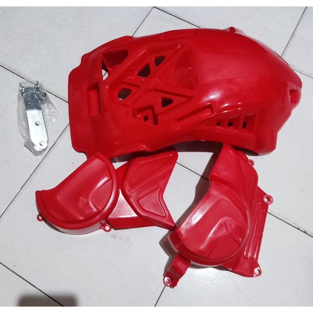 cover bawah mesin d samping crf150