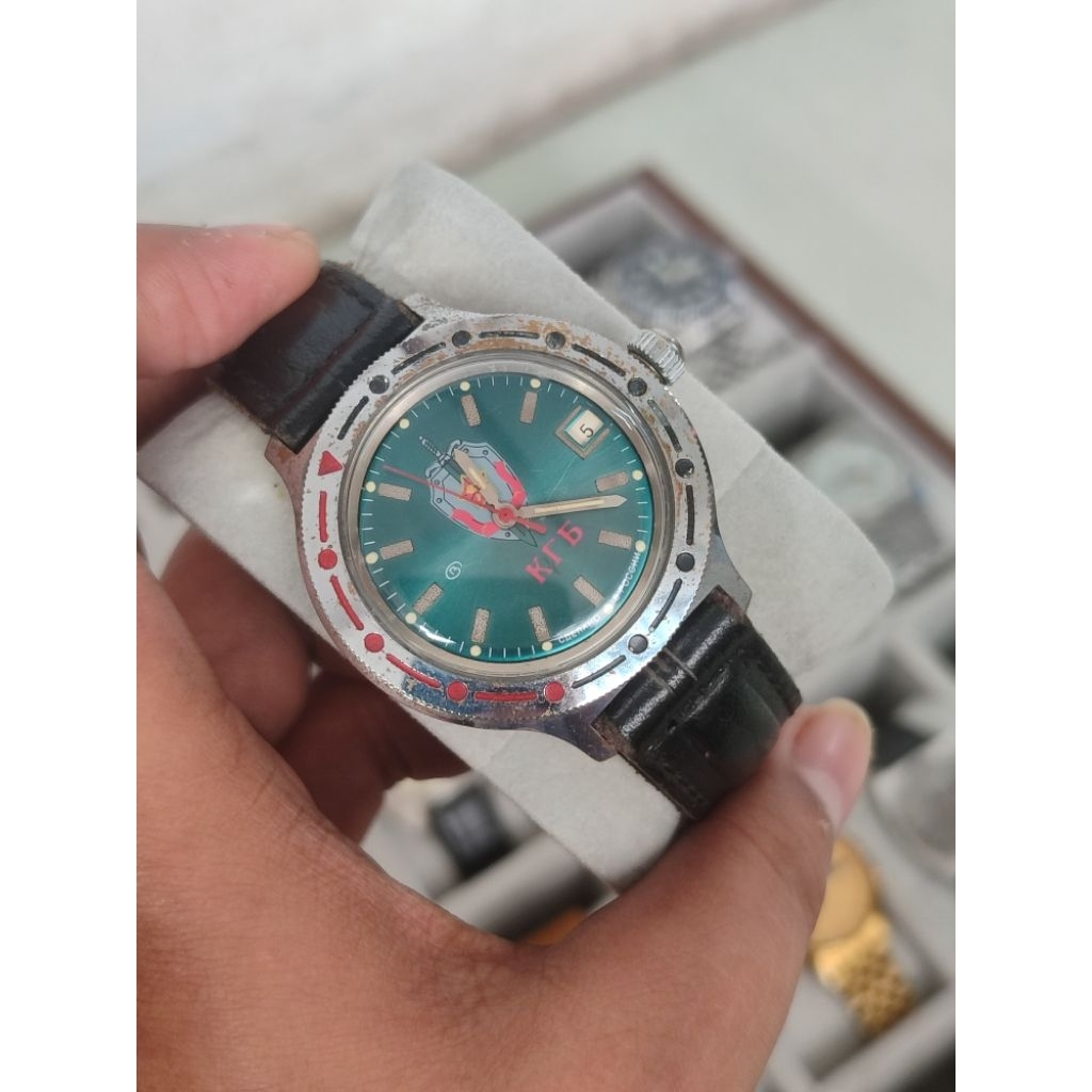 vostok amphibi automatic diver original