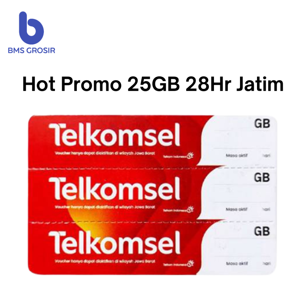 Voucher Telkomsel Hot Promo 25GB