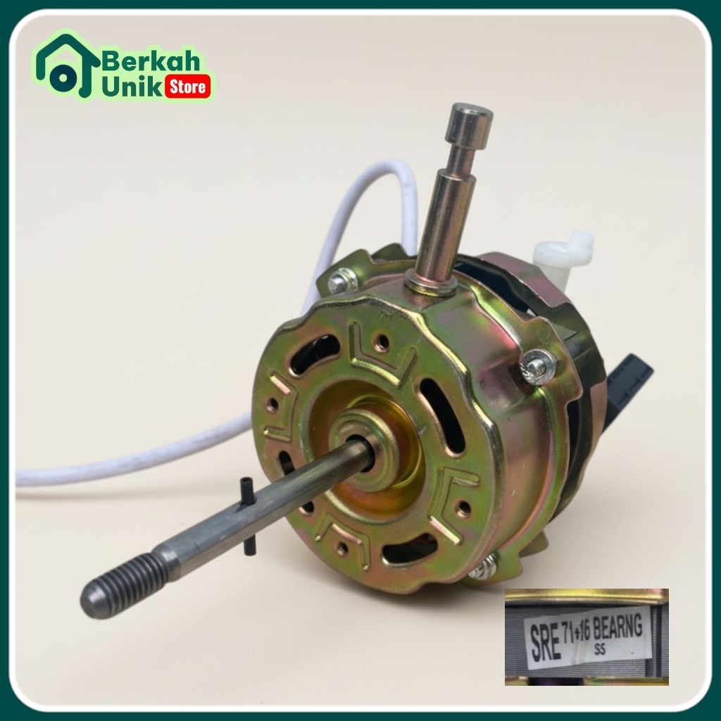 Dinamo Kipas Angin Miyako 16 Inch Bearing Motor Kipas/Dinamo Kipas Angin Double Ball Bearing 12-16 I