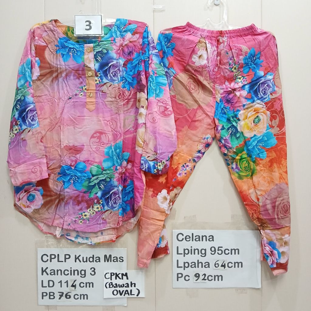 CPLP setelan kuda mas Cotour