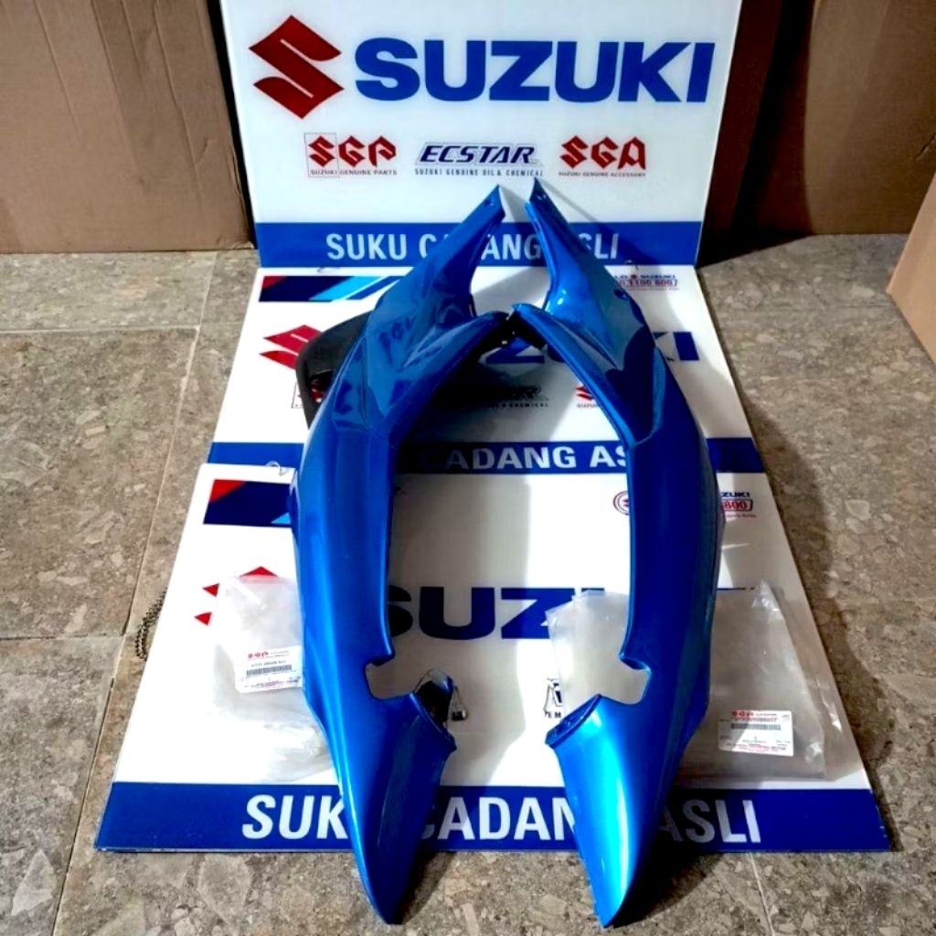 cover bodi body belakang kanan kiri suzuki satria fu 150 old lama thailand barong 2005-2012 warna bi