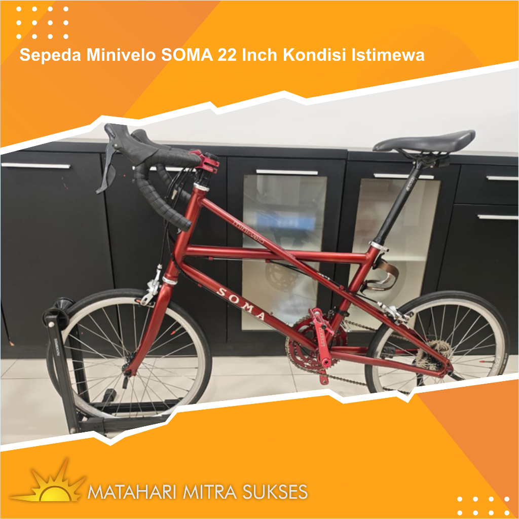 Sepeda Minivelo SOMA 22 Inch Kondisi Istimewa
