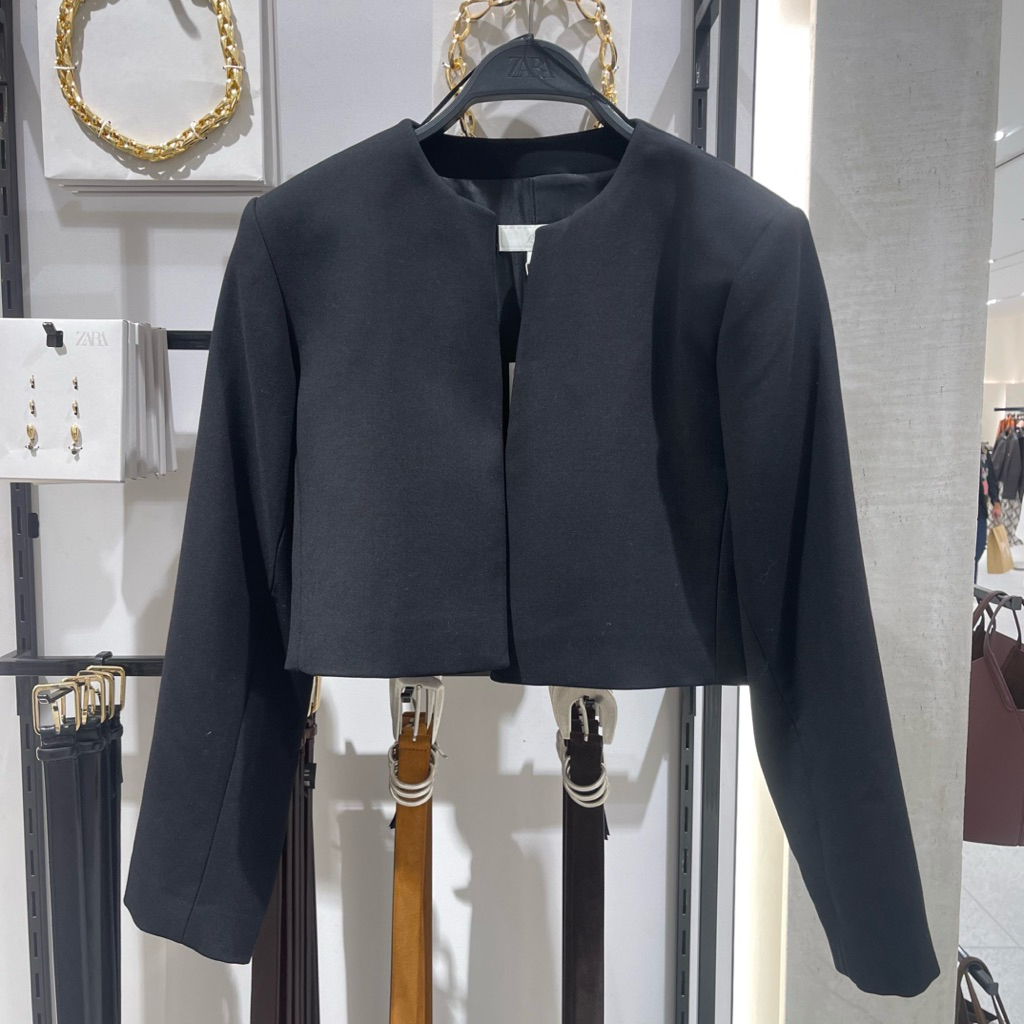 Blazer Crop ZARA Women Jastip (jasa titip)