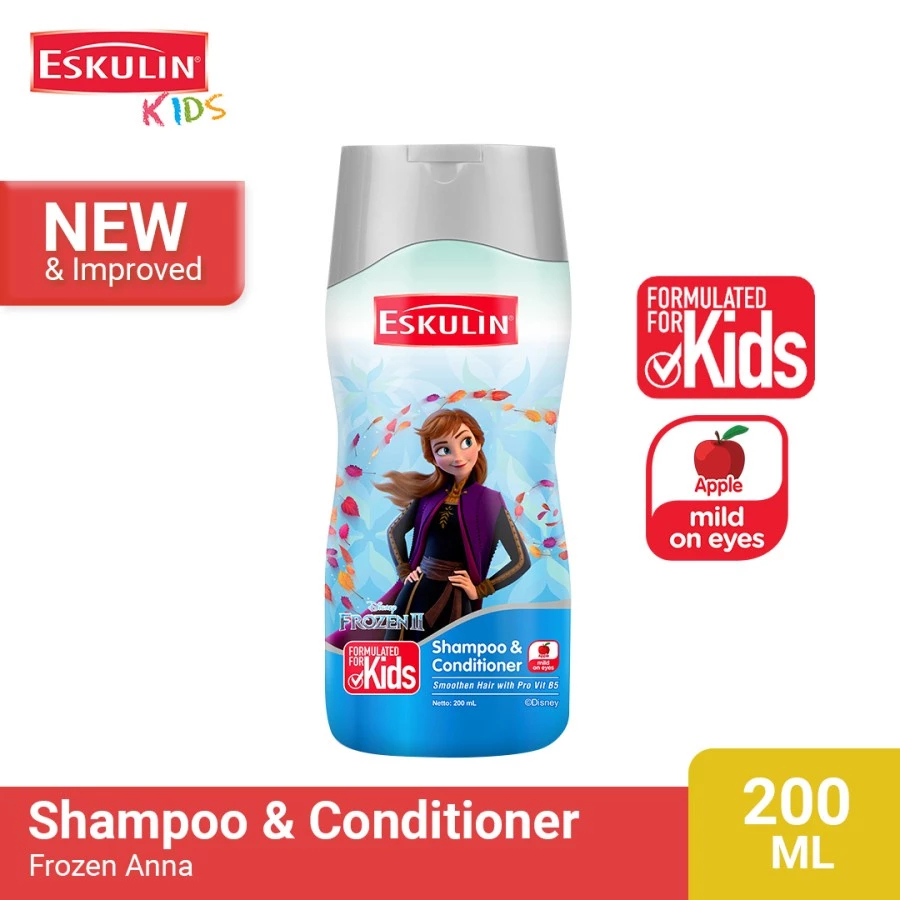 Eskulin kids shampoo conditioner anak princess 200ml [115719]