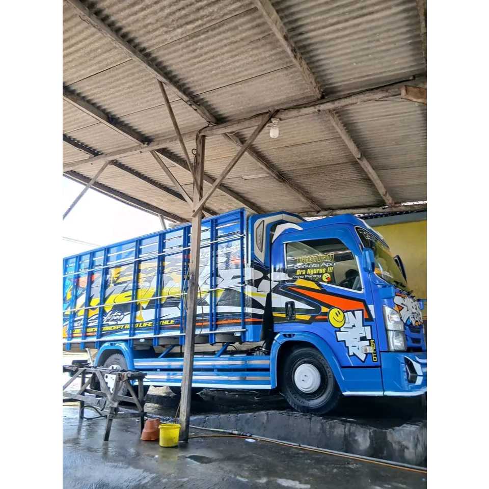 HEREX PENGAMAN SAMPING TRUK SATU SET TANPA STAINLESS ISIAN