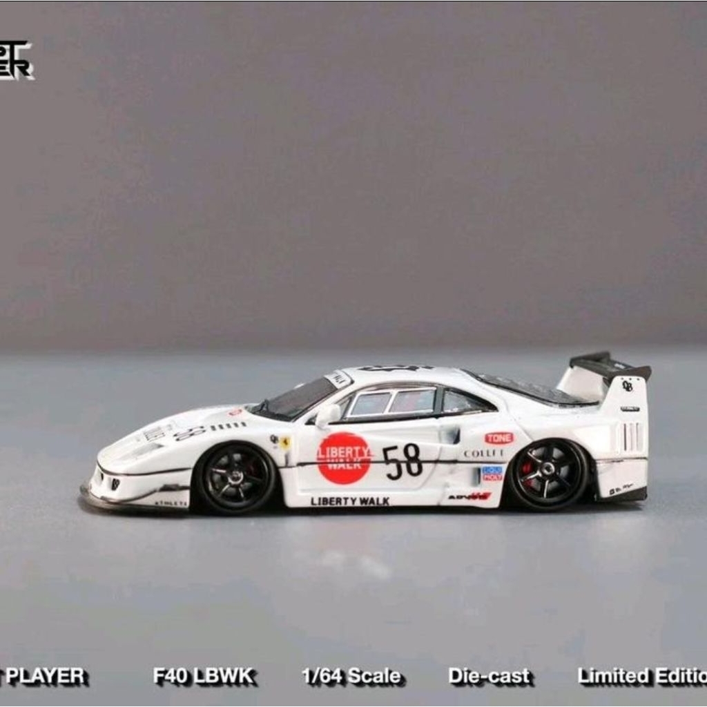 GHOST PLAYER LBWK FERRARI F40
