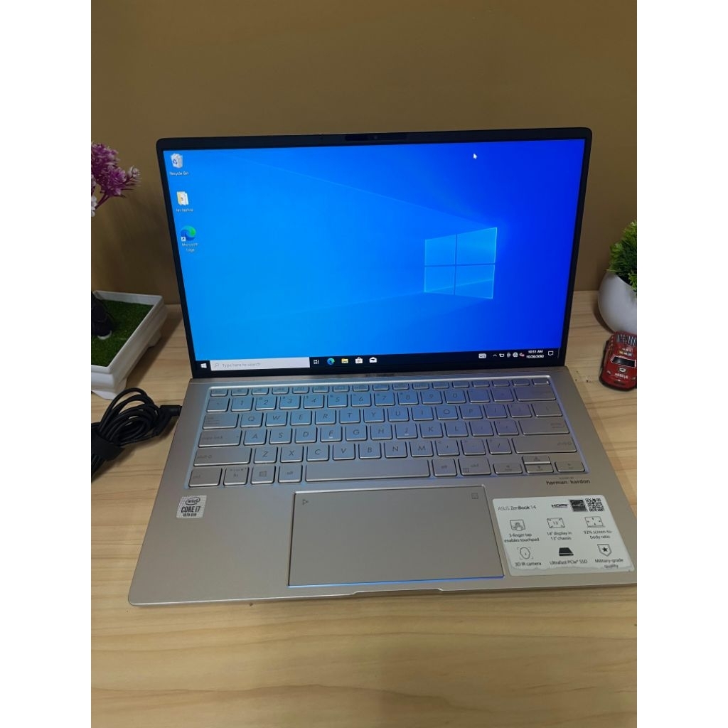 LAPTOP ASUS ZENBOOK 14 I7 GEN 10