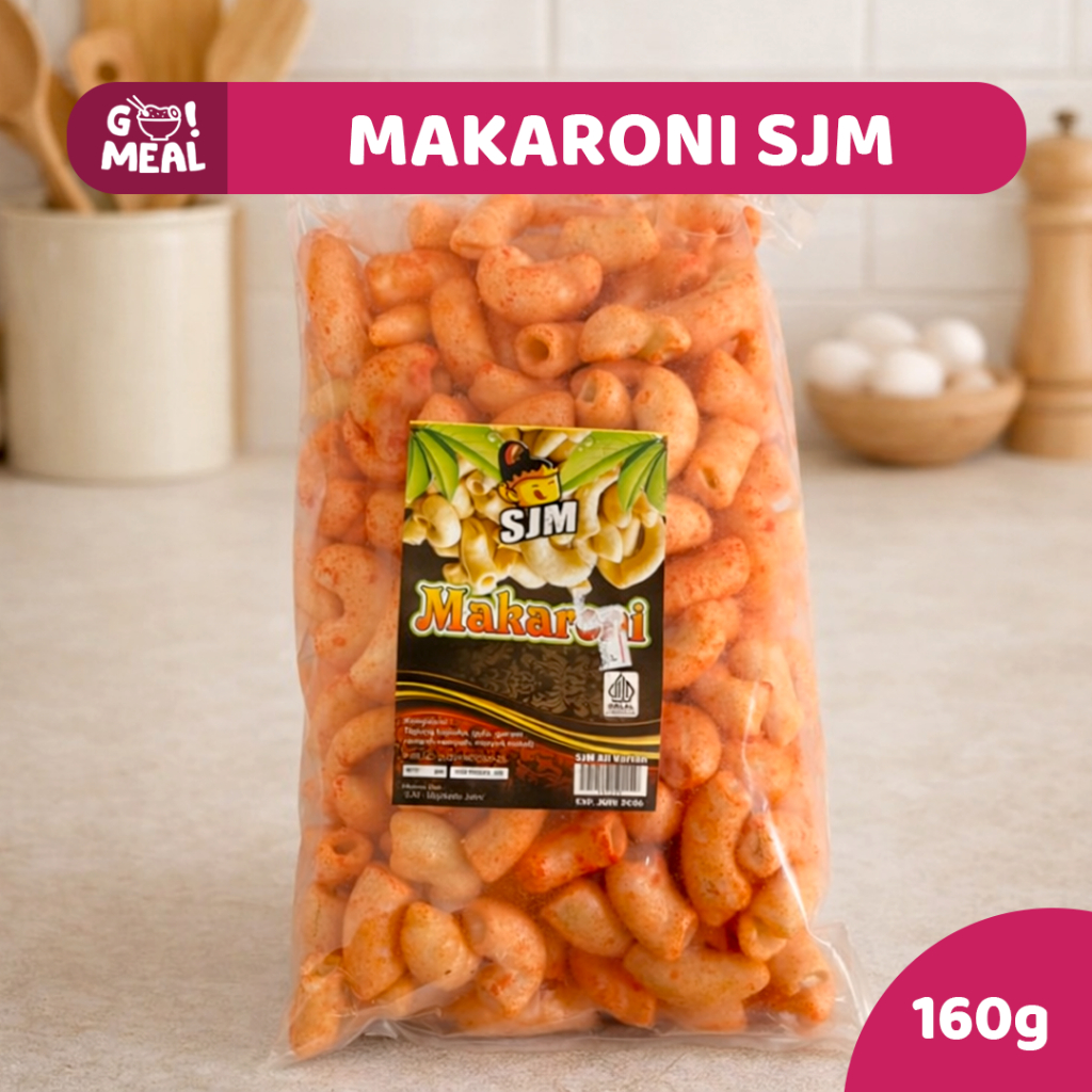 MAKARONI SJM / MAKARONI ENAK / SNACK MAKARONI / SNACK SIDOARJO MURAH / SURABAYA SNACK