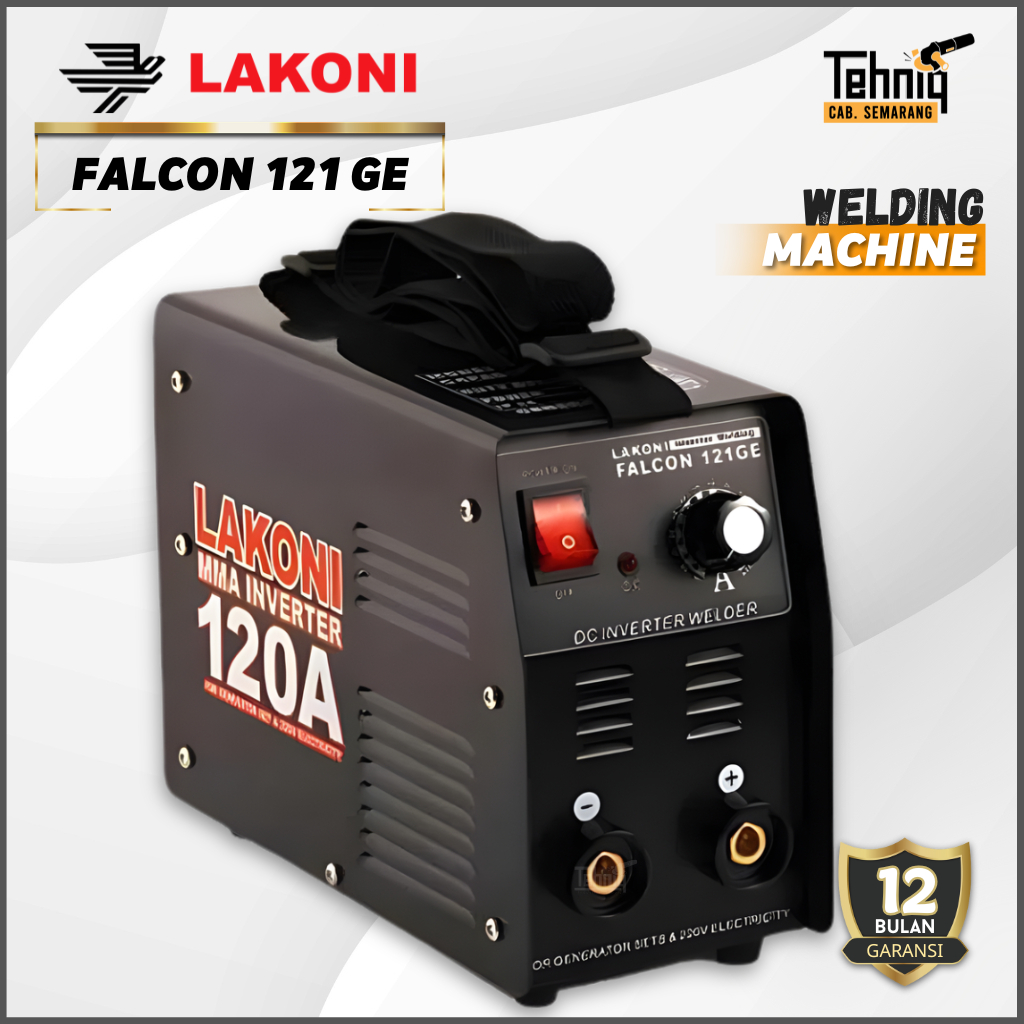 Lakoni Falcon 121GE Mesin Las Listrik / Trafo Las LAKONI FALCON 121 GE Inverter Welding