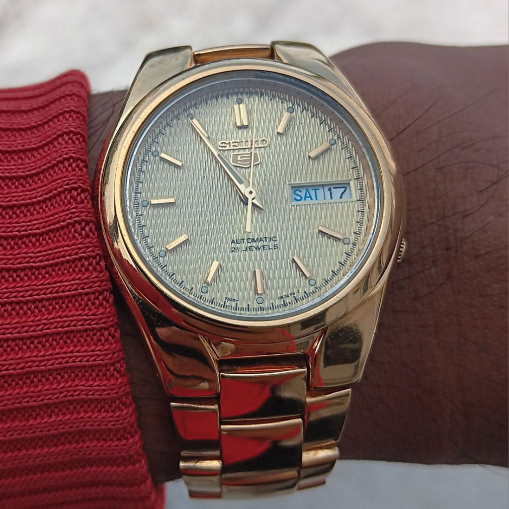 Seiko 7S26 -02F0 Gold Original