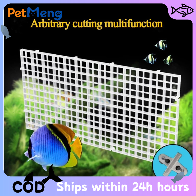 Sekat Plastik Akuarium yang Bisa Dipotong dan Disusun | Cocok untuk Akuarium Cupang | Sekat Kaca Dou