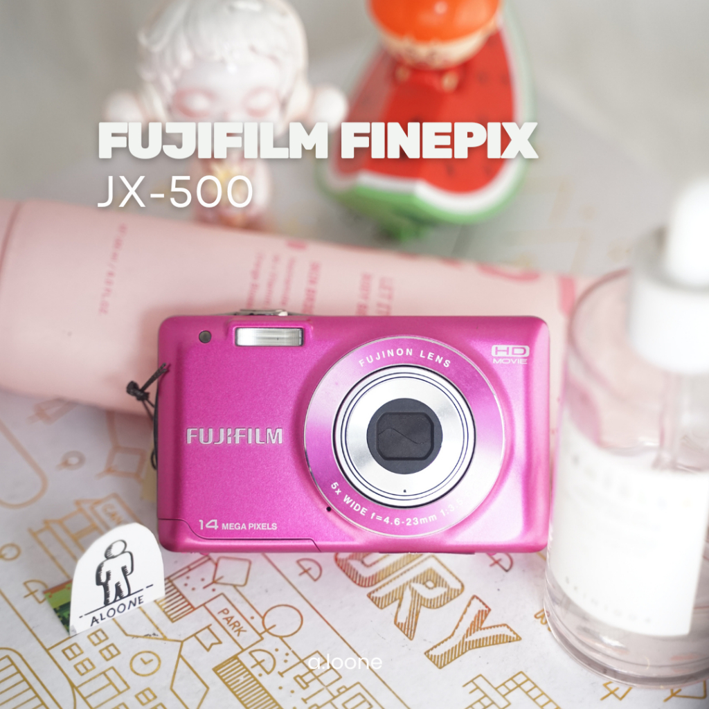 FUJIFILM FINEPIX JX500 PINK EDITION — DIGICAM SLIM COLORFUL