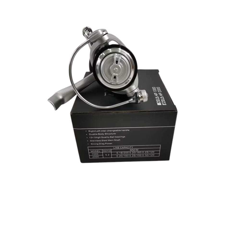 Lizard Reel Lizard Zeus HP 1000-2000 power handle spinning gulungan pancing