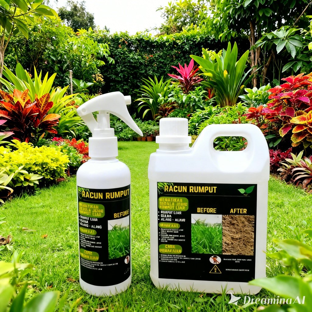 RACUN RUMPUT LIAR OBAT PEMBASMI RUMPUT LIAR GULMA HERBISIDA SISTEMIK PEMBUNUH ILALANG