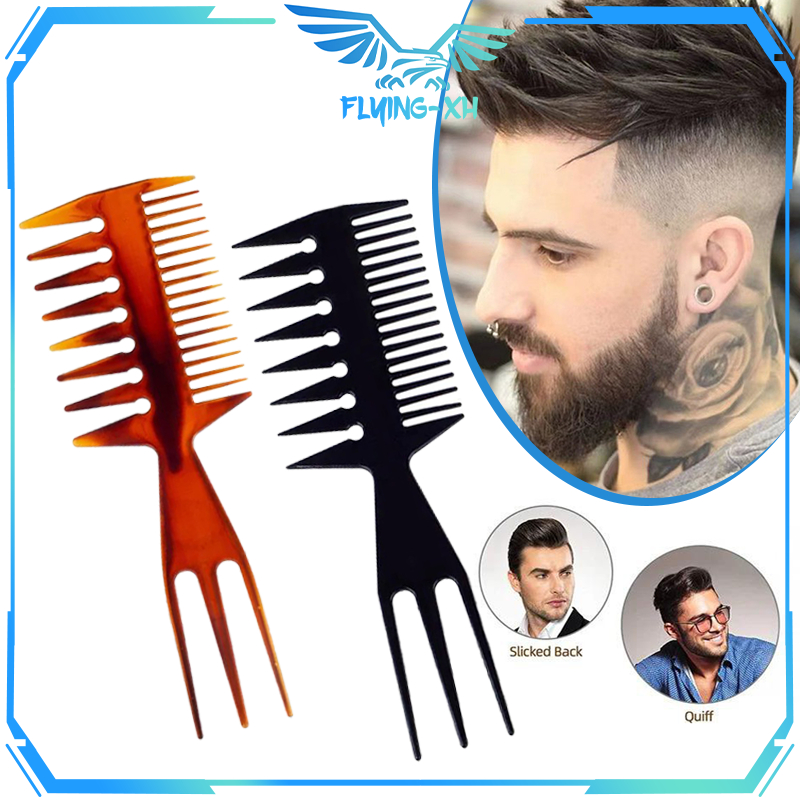 Sisir Hairstylist 3in1 Sisir Pomade Rambut Pria Sisir Rambut Pria Serbaguna Sisir Cowok Rambut