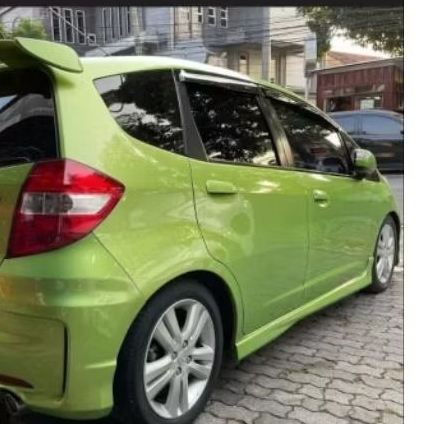cat motor/mobil warna original GREEN METALIC HONDA JAZZ cat pu # cat custom # cat otomotif # cat mob
